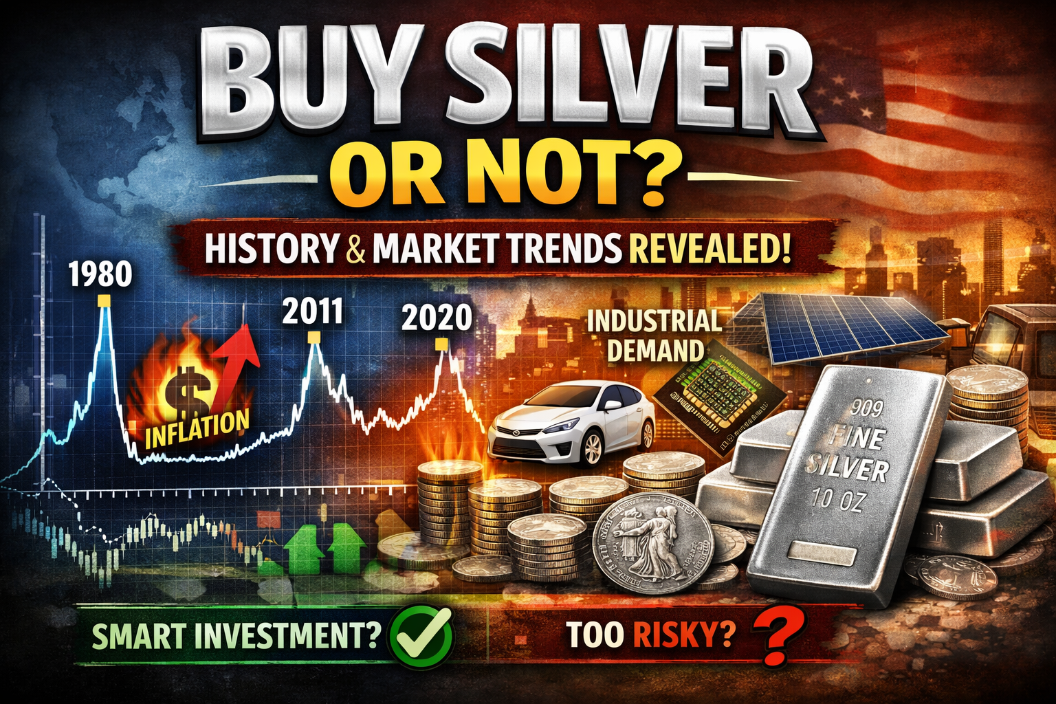 Should You Buy Silver Now? History, Risks, and Long-Term Outlook